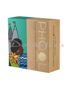 PHOOL INCENSE CONES  EUCALYPTUS 180 G