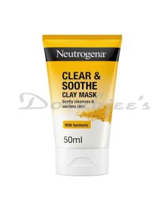 NEUTROGENA CLEAR AND SOOTHE CLAY MASK 50ML