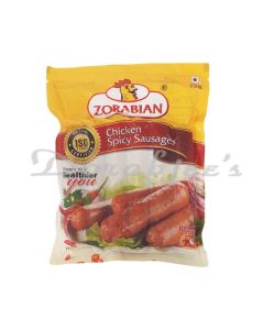 ZORABIAN FROZEN CHICKEN SPICY SAUSAGES 250G