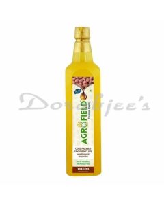 AGROFIELD  COLD PRESSED GROUNDNUT OIL 1LTR