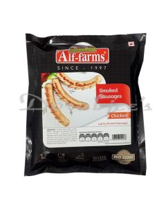 ALF FARMS FROZEN CHICKEN SMOKED SAUSAGE  250G