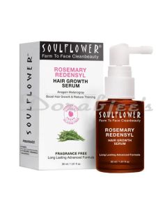 SOULFLOWER ROSEMARY REDENSYL  HAIR GROWTH SERUM 30ML