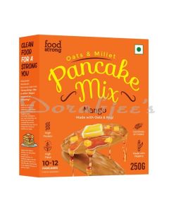 FOODSTRONG OATS AND MILLETS MANGO PANCAKE MIX  250 G