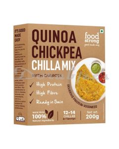 FOODSTRONG QUINOA CHIKPEA CHILLA MIX 200 G