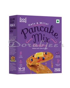 FOODSTRONG OATS AND MILLETS BLUEBERRY PANCAKE MIX  250 G