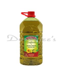 BORGES SUNFLOWER + EXTRA VIRGIN OLIVE OIL 5LTR