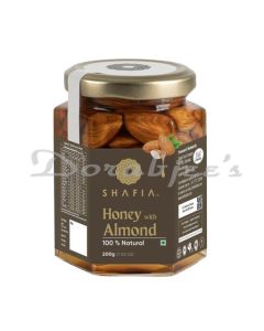 SHAFIA  ALMOND HONEY WITH COMBINATION OF ALMOND 200G