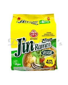 JIN RAMEN VEGGIE PK OF 4 INSTANT NOODLES 440G