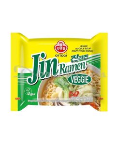 JIN RAMEN VEGGIE FLAVOR INSTANT NOODLES 110G