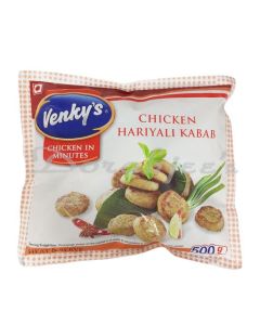 VENKYS FROZEN CHICKEN HARIYALI KEBAB 500 G