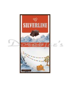 SILVERLINE ORANGE FLAVOUR 70% DARK CHOCOLATE BAR 50 GS