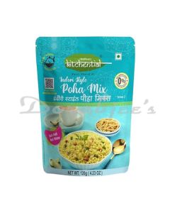 KITCHENTIAL INDORI STYLE POHA READY TO EAT INSTANT MIX 120G