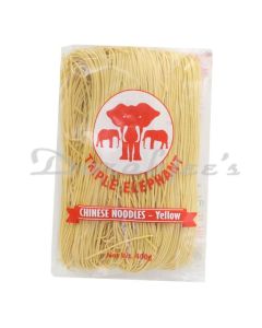 TRIPLE ELEPHANT CHINESE YELLOW NOODLES 400G