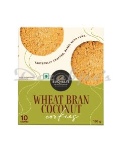 SUCHALIS WHEAT BRAN COOKIES 160G