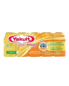 YAKULT LIGHT MANGO FLAVOUR 325 ML 5* 65 ML