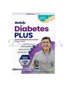 HORLICKS DIABETICS PLUS VANILLA 400G BIB