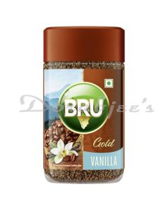 BRU GOLD FLAVORED INSTANT COFFEE VANILLA 55G