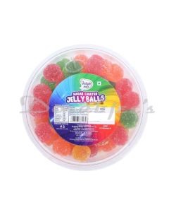 DELIGHT NUTS SUGAR COATED JELLY BALLS ROUND PREMIUM QUALITY 200G