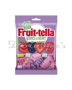 FRUITELLA BERRIES & CHERRY CHEWS 135G