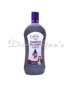 AYUR AMLA AND  SHIKAKAI NORMAL HAIR SHAMPOO 500ML