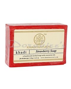 KHADI NATURAL STRAWBERRY SOAP   125 G