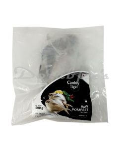 CAMBAY FROZEN POMFRET WHOLE 500G