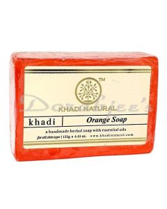 KHADI NATURAL R ORANGE AYURVEDIC SOAP125G