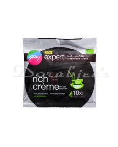 GODREJ EXPERT RICH CREME HAIR COLOR BLACK BROWN HC3