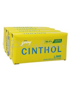 CINTHOL REFRESHING DEODORANT LIME SOAP 4*75G