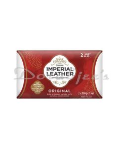 IMPERIAL LEATHER ORIGINAL SOAP 2 X 100G