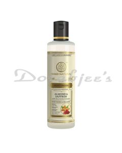 KHADI NATURAL ALMOND AND SAFFRON HERBAL MOISTURIZER WITH SHEA KOKUM BUTTER 210ML