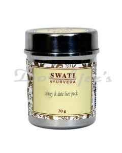 SWATI KHADI HERBAL HONEY AND DATE FACE PACK 70G