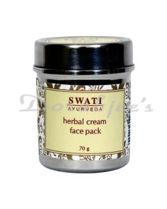 SWATI KHADI AYURVEDA HERBAL CREAM FACE PACK  70 G