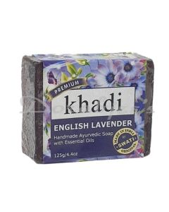 KHADI NATURAL ENGLISH LAVENDER SOAP 125G