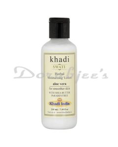 KHADI SWATI HERBAL ALOE VERA MOISTURIZING LOTION 210ML