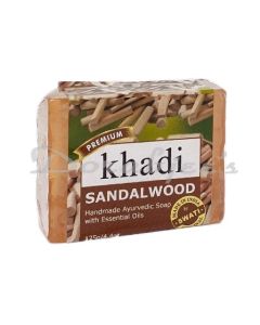 KHADI NATURAL SANDAL WOOD SOAP 125G