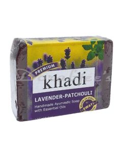 PREMIUM KHADI LAVENDER PATCHOULI SOAP 125G