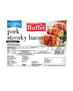 BUFFET FROZEN PORK STREAKY BEACON 1KG