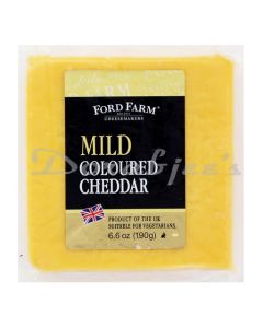 FORD FARM CHEESE MILD COLOR CHEDDAR 190G