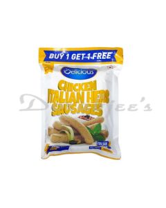 DELICIOUS FROZEN CHICKEN ITALIAN HERB SAUSAGES 300G