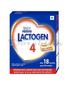 NESTLE LACTOGEN BABY FOOD NO 4 BIB 450G