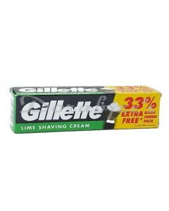 GILLETTE SHAVING CREAM LIME 70G