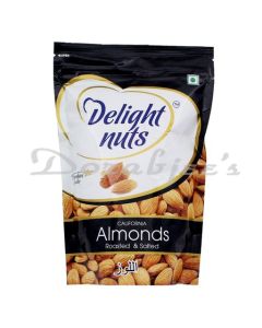 DELIGHT NUTS ROASTED ALMONDS  200G