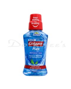 COLGATE PLAX MOUTH WASH PEPPER MINT 250ML