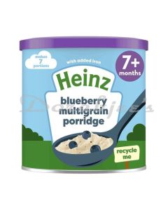 HEINZ BLUEBERRY MULTIGRAIN PORRIDGE 7+ MONTHS 340G