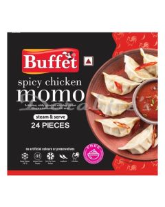 BUFFET  FROZEN CHICKEN SPICY MOMOS 480G