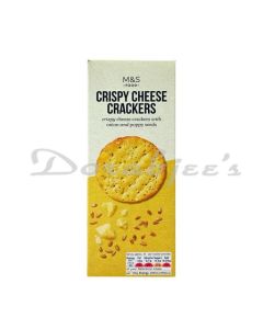 MARKS AND SPENCE CRISPY CHEESE CRACKERS 150 G