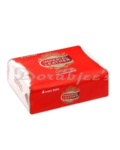 IMPERIAL LEATHER BAR SOAP ORIGINAL CLEANSING BAR 4 X 100 G