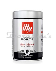 ILLY GROUND COFFEE TOSTATO FORTE ARABICA CAFE MOKA 250