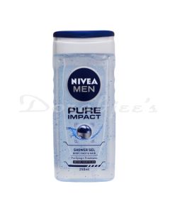 NIVEA PURE IMPORTED SHOWER GEL 250ML